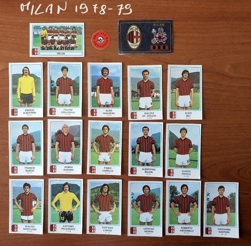 Figurine calciatori milan - calciatori,