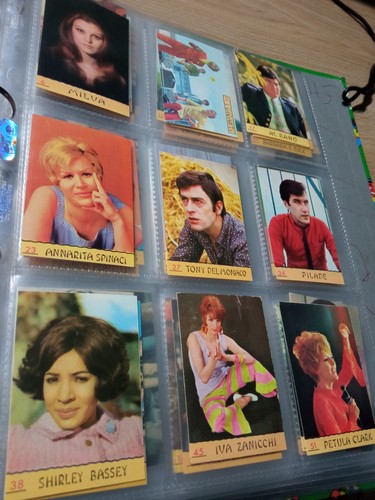 Figurina cantanti panini - figurina,