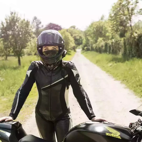 Tuta pelle motociclista - tuta,