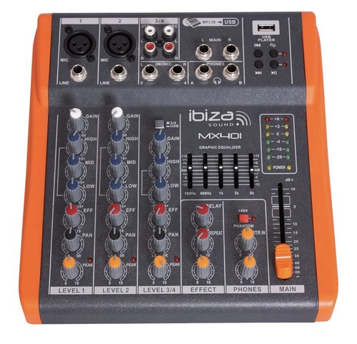 Mx401 mixer semi professionale - mx401, semi-professionale