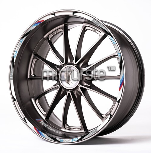 Adesivi ruota moto bmw - moto,