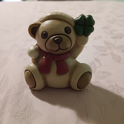 Orso teddy con quadrifoglio - orso,