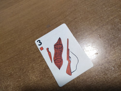 Carta attrezzi caccia - carta, 3