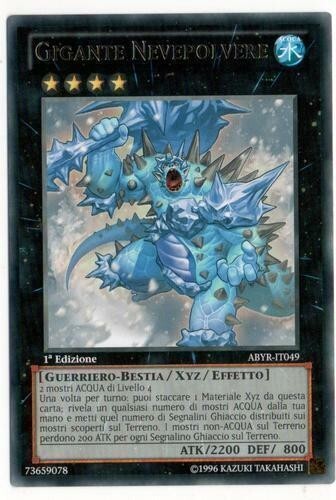 Carta abyr gigante - yu-gi-ho,