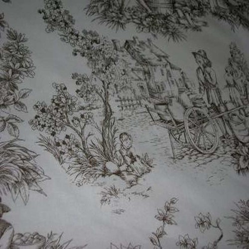 Tissu coton fin blanc - fin,