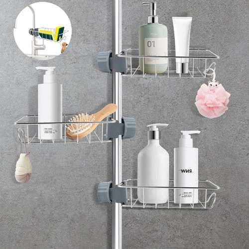 Porta sapone per asta doccia - porta,