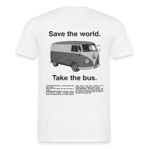 Maglietta volkswagen camper - maglietta,