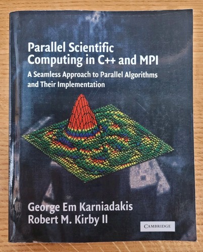 Parallel scientific computing - parallel,