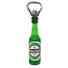 Apribottiglie e magnete frigo movimento liquido birra Heineken - accessorio cool bar
