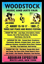 - Formato A3- WOODSTOCK 1969 FESTIVAL CONCERT poster da parete stampa arte - #02 
