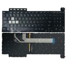 Black US Backlit Keyboard for