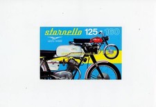 MOTO GUZZI STORNELLO 160 - 125 TURISMO - 125 SCRAMBLER 1966 depliant originale