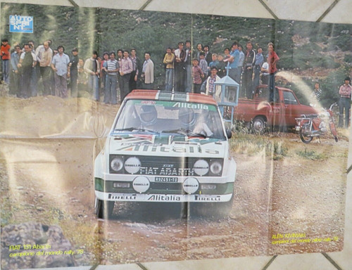 Vecchio poster autosprint - autosprint, alen