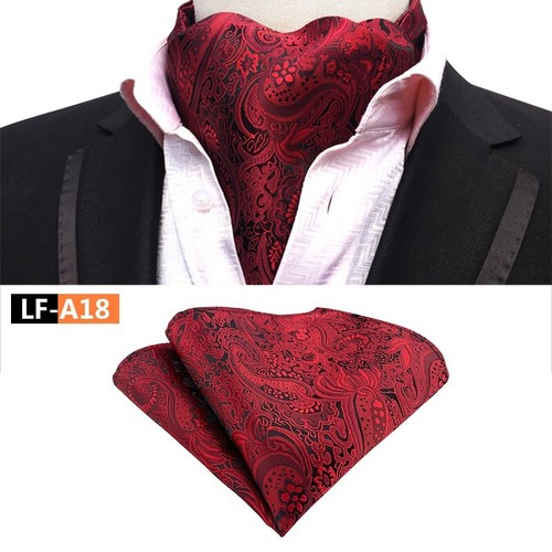 Cravatta uomo classica ascot - cravatta,