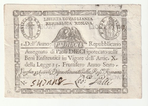 Paoli repubblica romana - 10,