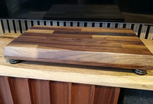 Base isolante audio noce