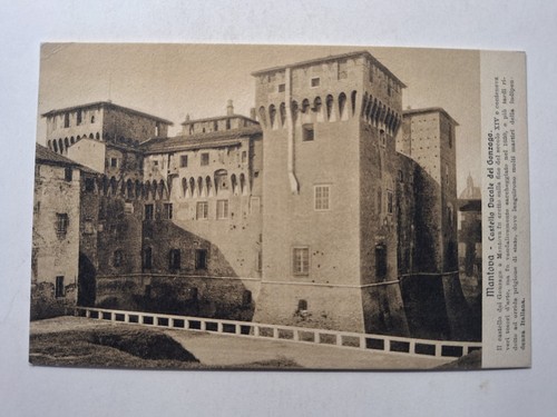 Cartolina mantova castello - cartolina, mantova,