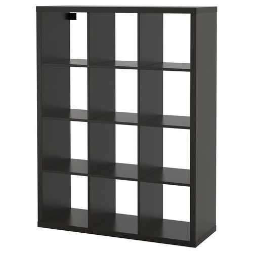 Ikea kallax scaffale nero cubo - nero,