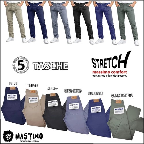 Mastino pantalone uomo - uomo, cotone
