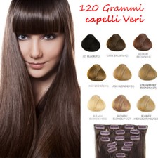 120 grammi 7 Fasce REMY HAIR