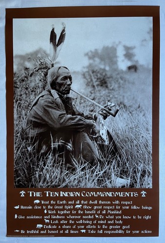 Dieci comandamenti indiani - comandamenti,
