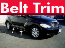 Per PT CRUISER MODANATURA PORTA GUARNIZIONE CINGHIA LATERALE CROMATA 2001-2008 2009 2010