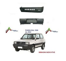 PARAURTI ANTERIORE E POSTERIORE NERI PER FIAT PANDA 86>03 DAL 1986 AL 2003 86>03