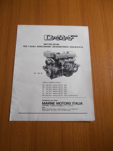 1970 daf diesel motore marino - 1970,