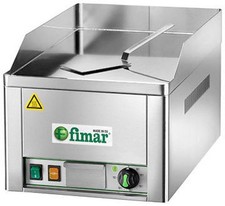 Fry top elettrico singolo