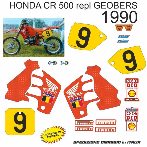 Honda 500 hrc 1989 1990 - cr,