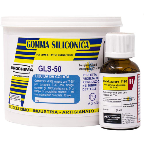 Gomma siliconica gls - gomma, gls-50