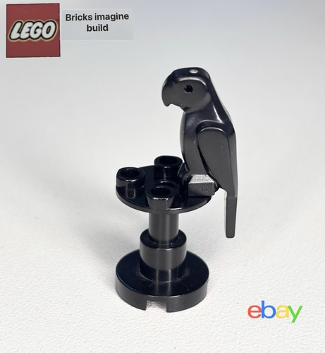 Lego animal black - black, 🦜