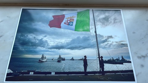 Stampa bandiera marina - stampa,