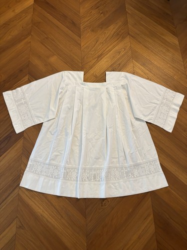 Cotta sacerdotale plissettata - sacerdotale,