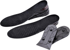 Solette Alzatacco Con Cuscino D'Aria +3 +5 +7 Cm Alza Statura Regolabile