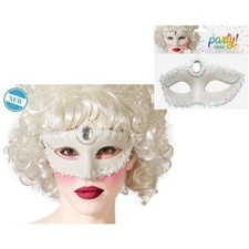 Maschera Veneziana Bianca