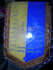 Raro GAGLIARDETTO Ufficiale MODENA autografato stagio 2004-2005 Match Pennant,