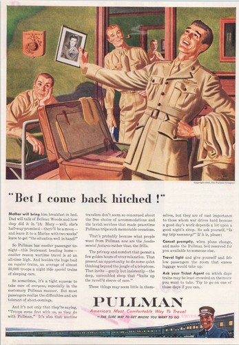 Pubblicità pullman 1943 - pubblicità,