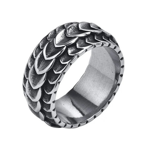 Anello uomo squame - anello,