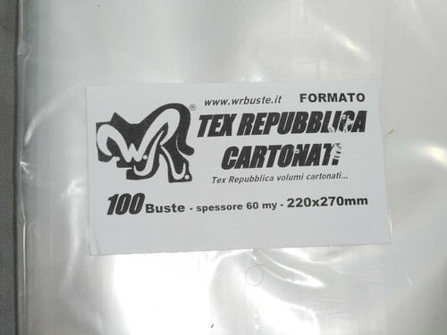 100 buste tex repubblica - 100,