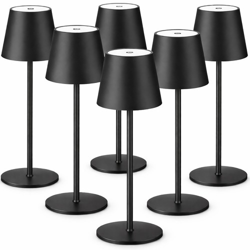 Lampada tavolo nera led - da,