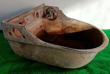 Ciotola Acqua Bovini Pecore Abbeveratoio Giardino Fioriera Zincata Resistente 