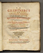 De criminibus ad lib. XLVII et