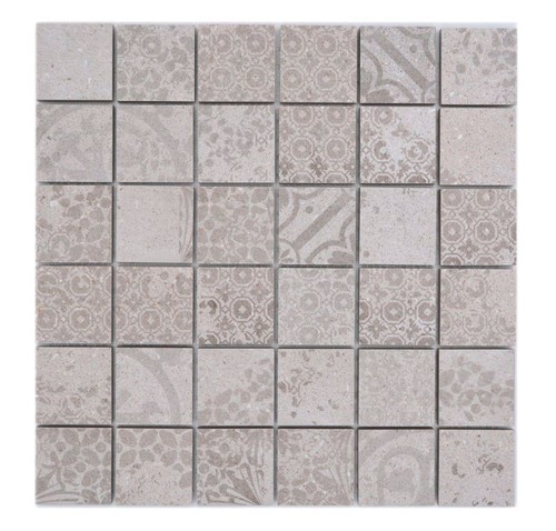 Mosaico pavimento beige - pavimento,