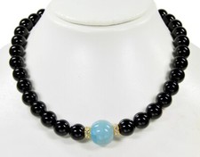 Collana Straordinaria In Onice