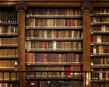 Librerie antiche 3x2 m sfondo