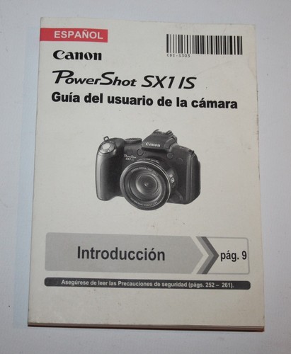 Canon power shot sx1 - shot,