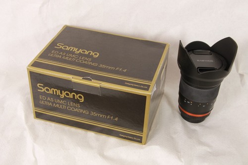 Samyang 35mm as - 35mm, f1.4