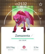 Pokémon - Shiny Zamazenca - P T C - 80k Stardust - Vedi descrizione