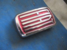 FIAT 600 / Multipla - Scritta / logo anteriore in metallo - Ricambio usato